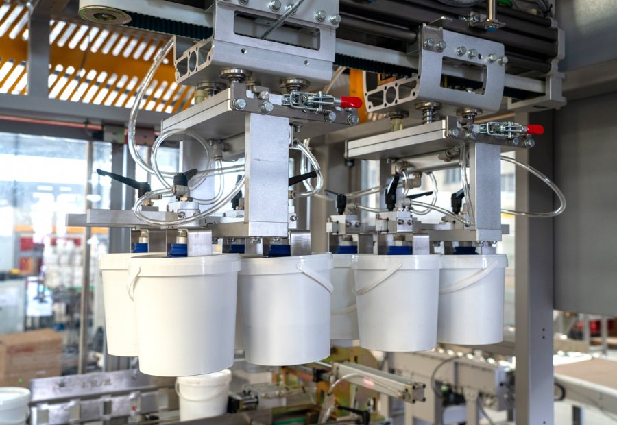 Barrel Packing, Shrinking, Palletizing, Winding Packaging Line - Image 2